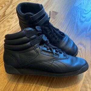 Reebok high tops all black